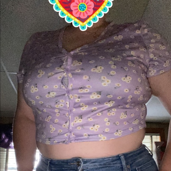 SHEIN Plus Size Floral tee - Picture 5 of 5